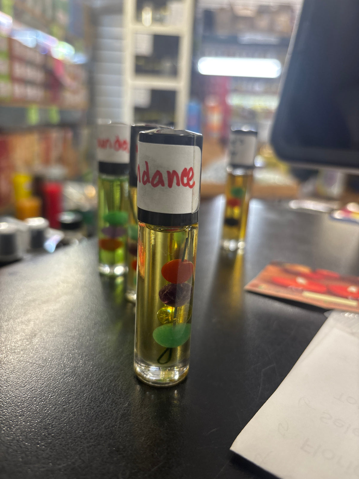 Roll-on Crystal infused Body Oil