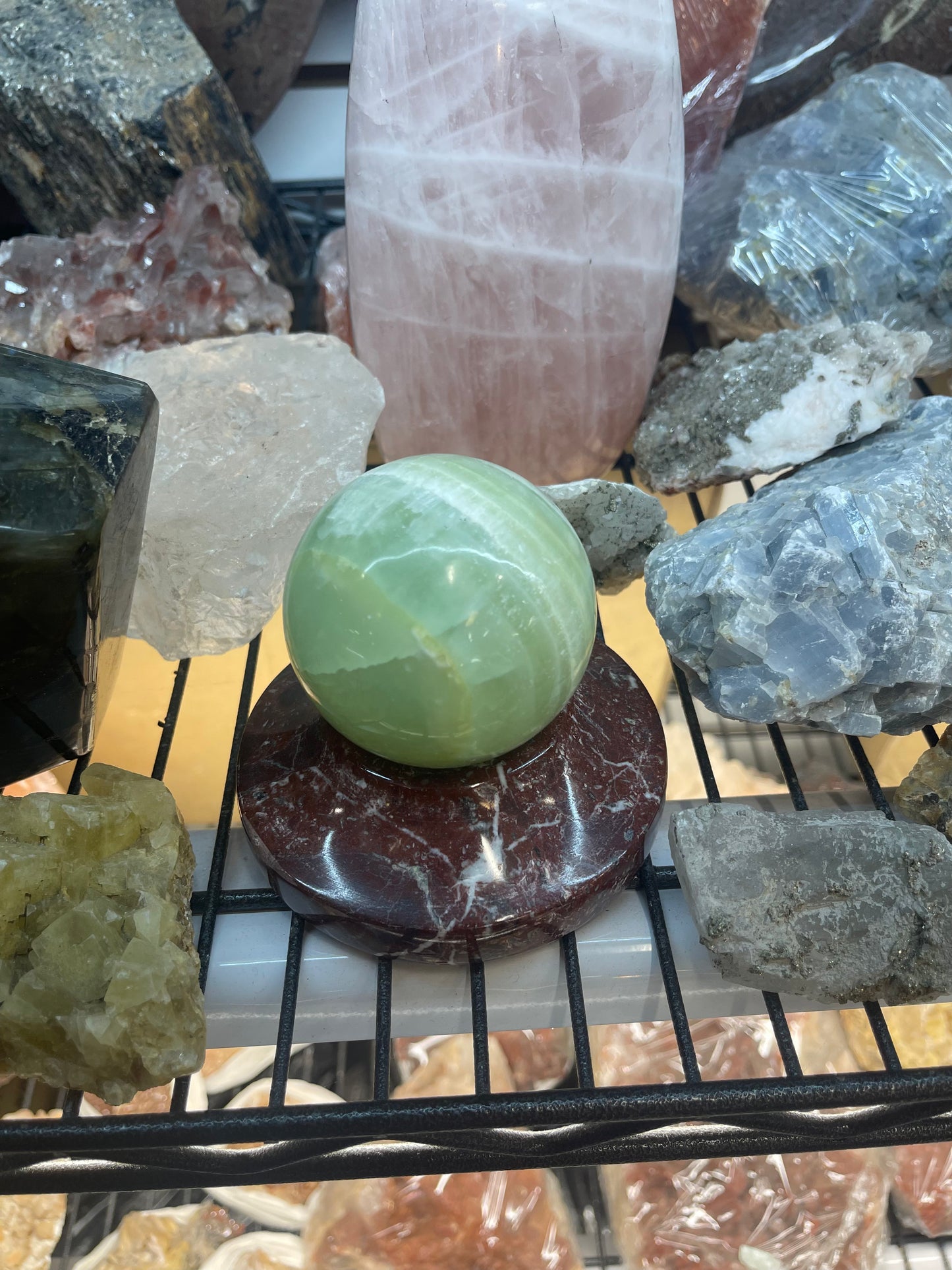 Green Fluorite Sphere (Small)