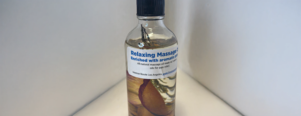 Relaxing Massage Oil - Incense Route