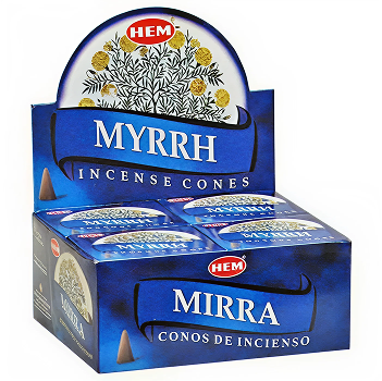 HEM Myrrh incense cones