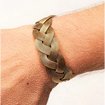 Triple-Metal Bracelets (Copper, Brass & Electrostatic Silver) - Incense Route