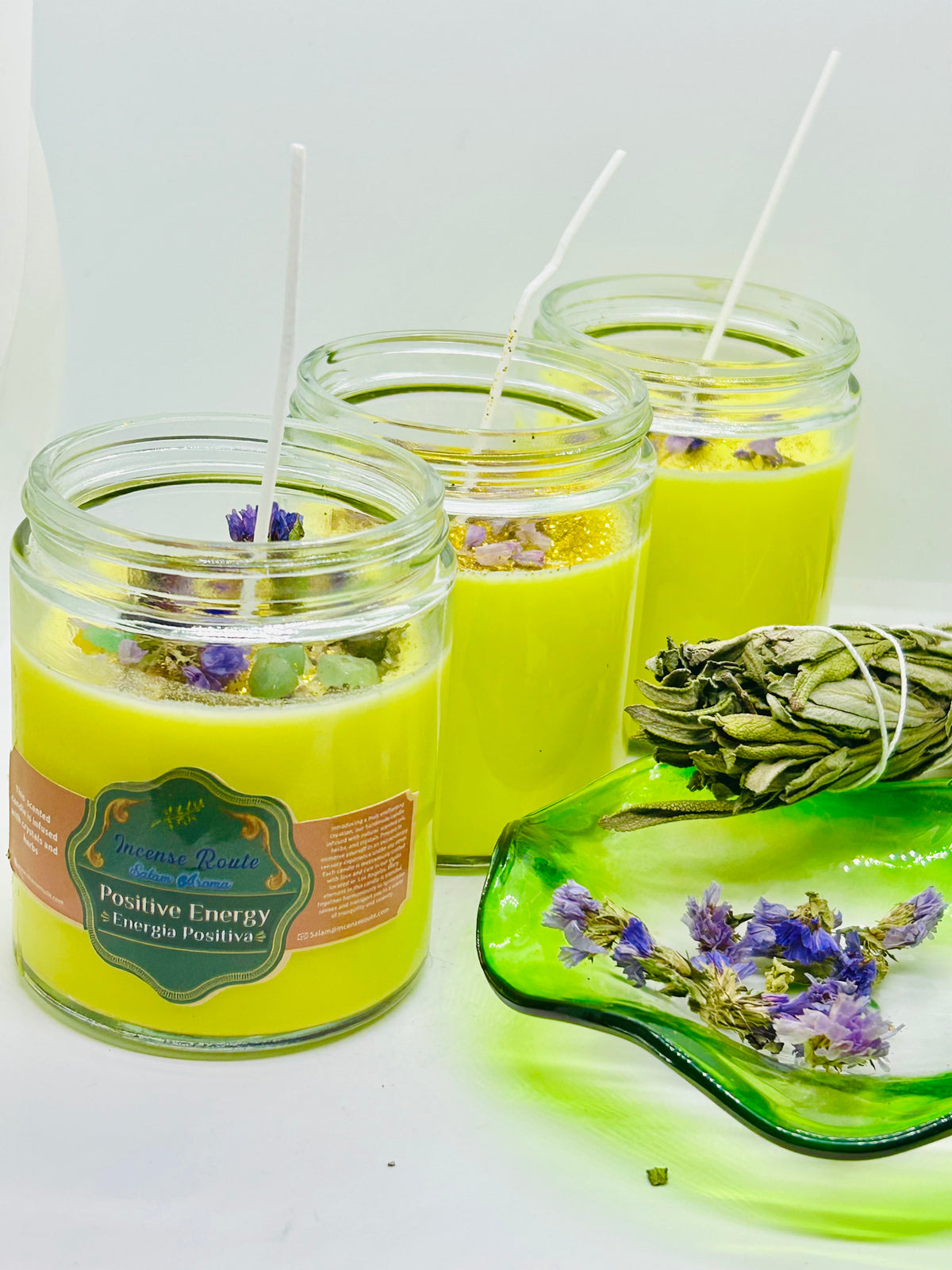 Positive Energy Handmade Candle
