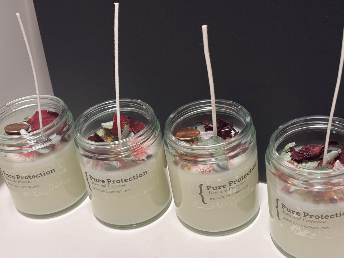 Pure Protection hand made candle