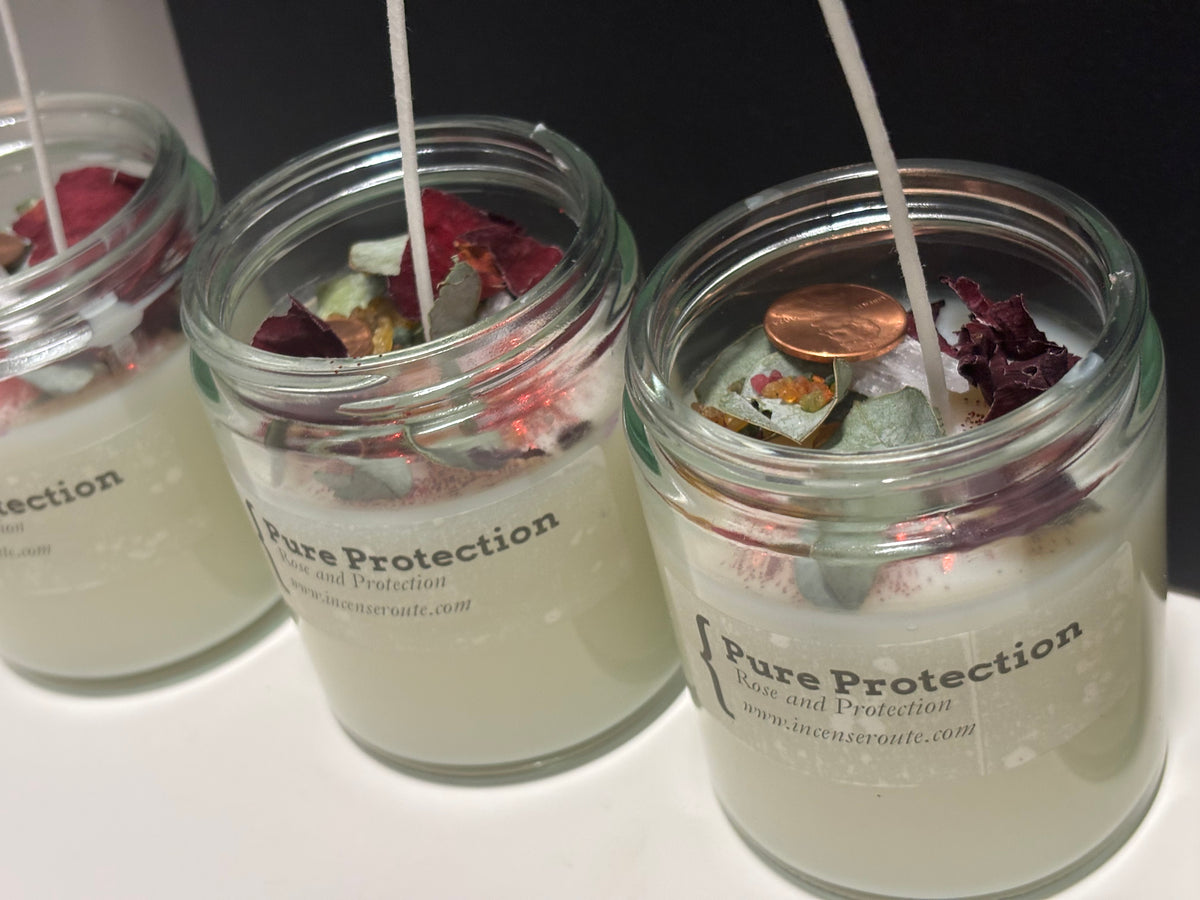 Pure Protection hand made candle