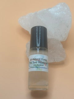 Mineral crystal deodorant