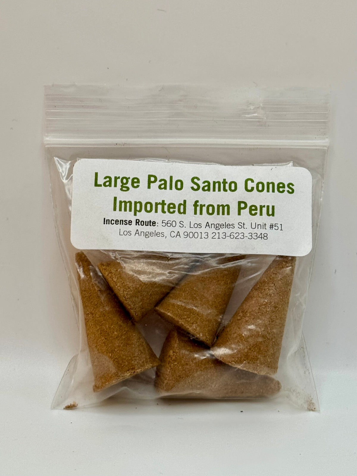 Large Palo Santo Cones — 5 ct - Incense Route