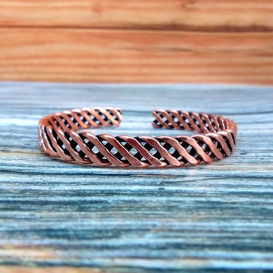 Braided Copper Bracelets - Incense Route