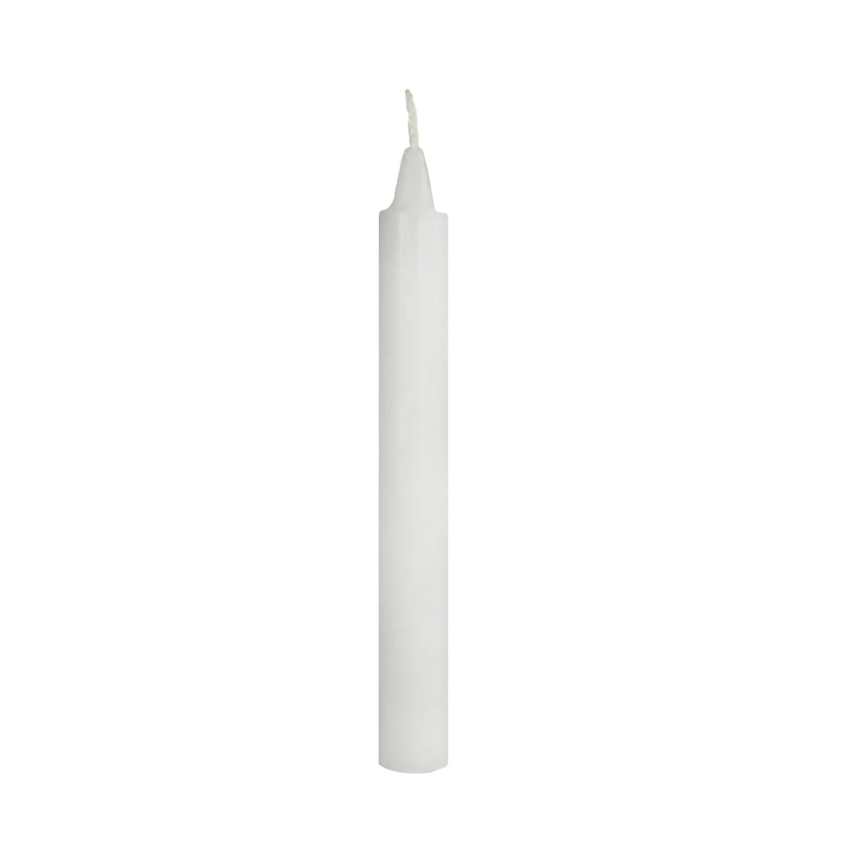 White 6" Taper Candle (6 pack) - Incense Route