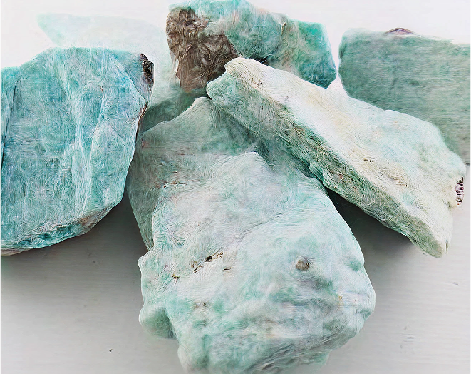 Amazonite crystal stone