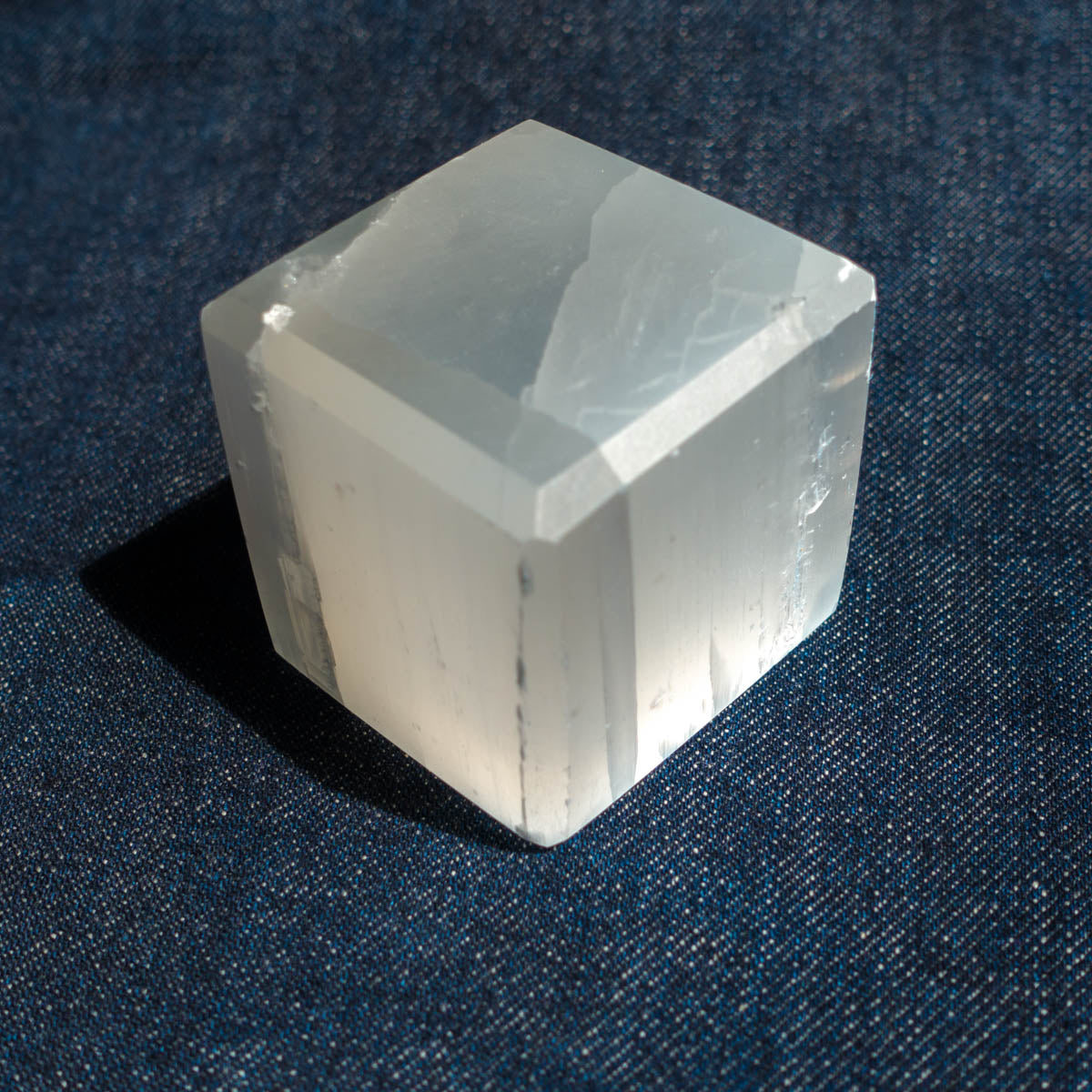 Selenite Cube - Incense Route