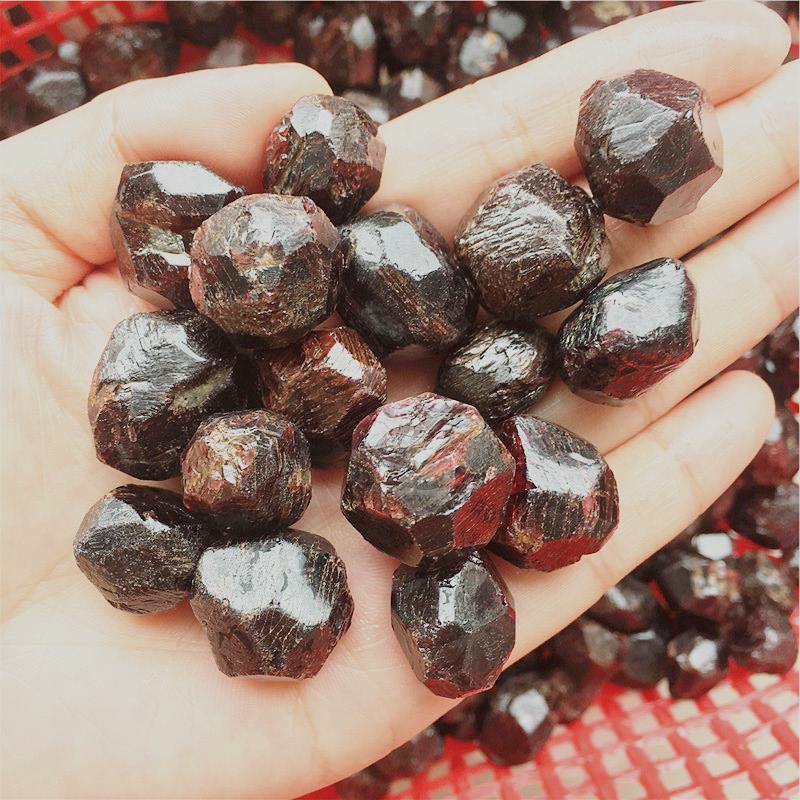 Raw Blood Red Garnet