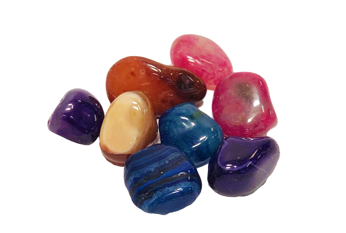 Mixed Polished Quartz Healing Rocks (1lb) - Incense Route