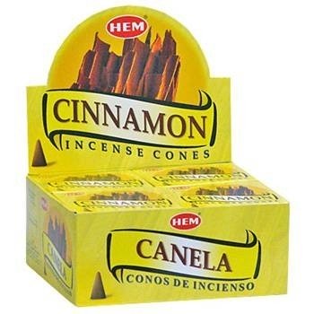 HEM Cinnamon incense cones box
