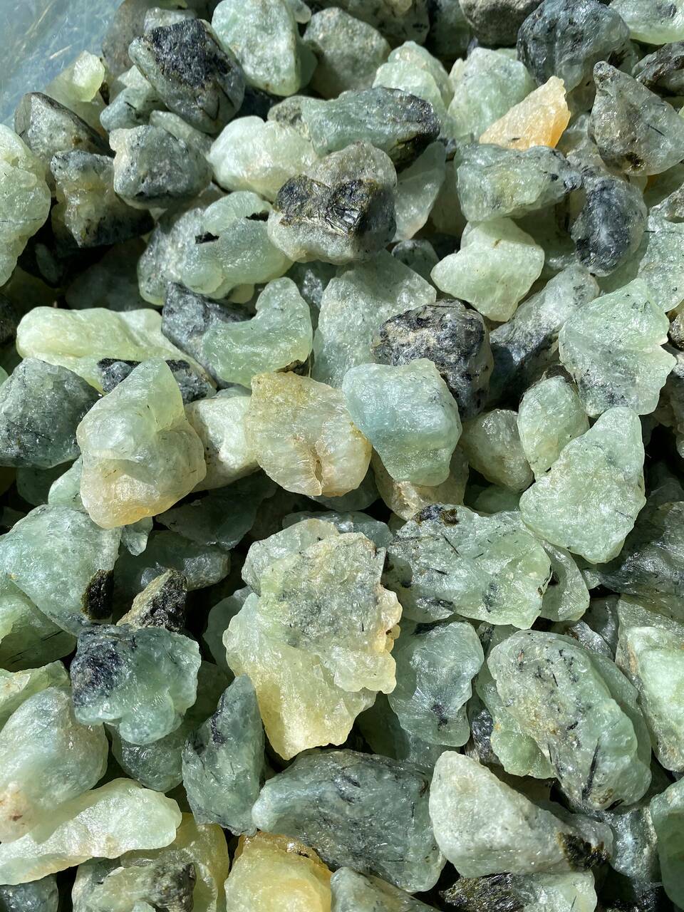 Raw Prehnite Crystal